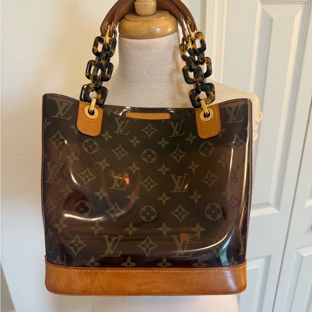 90’s Vintage Louis Vuitton Monogram Cabas Ambre PM Tote